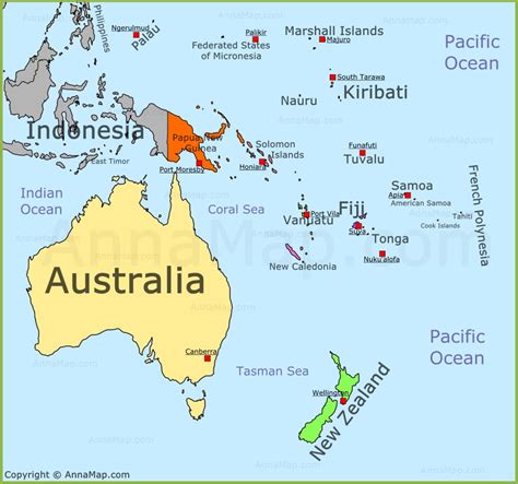 Oceania Countries