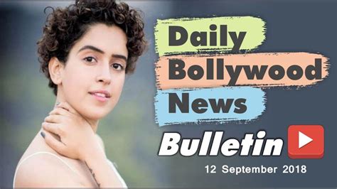 Latest Hindi Entertainment News From Bollywood | 12 September 2018 - YouTube