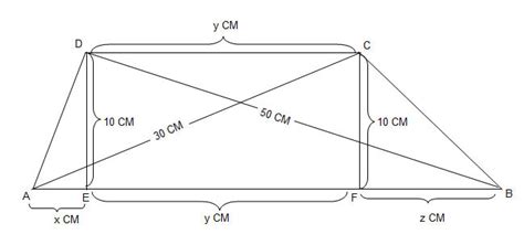 geometry - How do you solve the area of a trapezoid using diagonals - Mathematics Stack Exchange