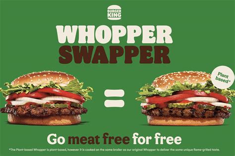 Burger King calls on customers to 'cheat on meat' with Whopper swapper