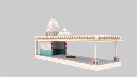 Indian temple 3D Model $50 - .blend - Free3D