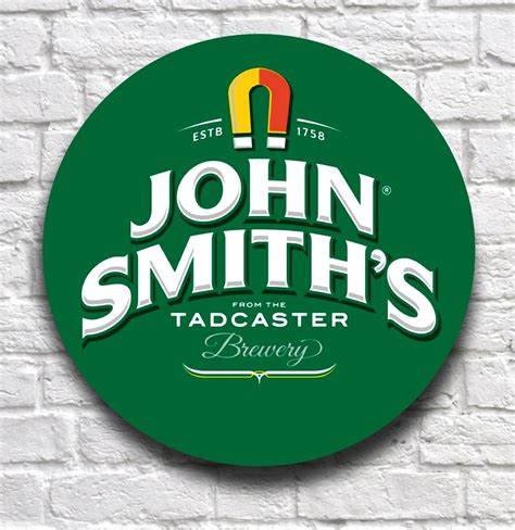 JOHN SMITH'S Wall Sign Plaque Pub Bar Man cave Beer Alcohol garage ...