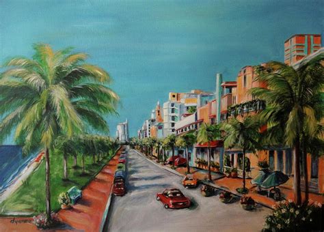 Miami for Daisy Painting by Dyanne Parker - Fine Art America