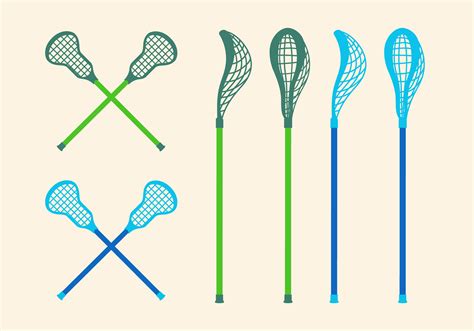 Vector Lacrosse Sticks 216257 Vector Art at Vecteezy