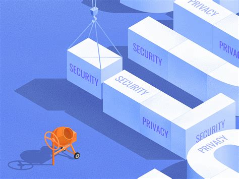 Secure By Design Illustration by Michał Szymański for Objectivity Designers on Dribbble