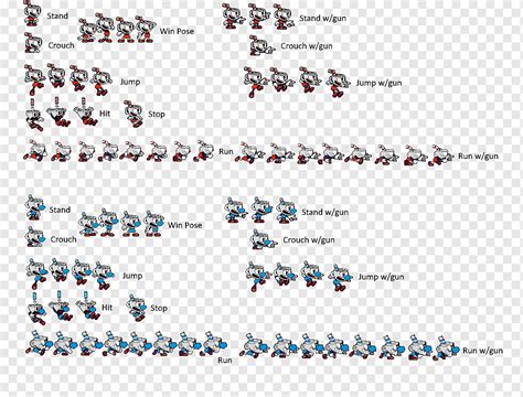 Cuphead Sprite Mega Adam Undertale GameMaker: Stüdyo, sprite, oyun ...