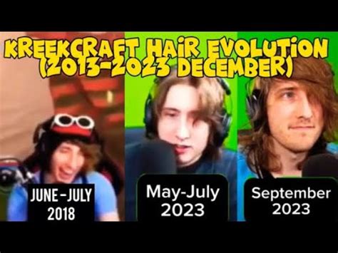 KreekCraft Hair Evolution (2013-December 2023) - YouTube