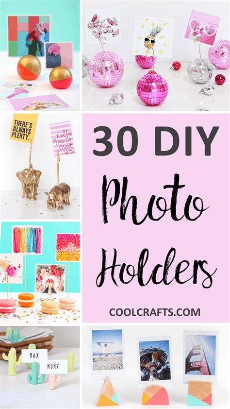 30 Custom Photo Holder Ideas to Flex Your Creative Muscle Over • Cool ...