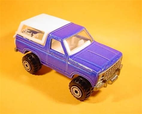 HOT WHEELS BLUE Ford Bronco 4-Wheeler Mint Loose $2.46 - PicClick