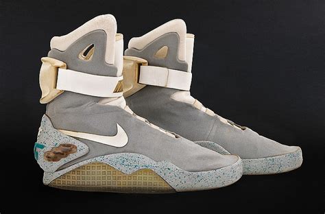 “Marty McFly” 2015 Nike “Mags” self-lacing shoes from Back t