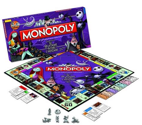 Weird Monopoly Games The Nightmare before christmas | Decoraciones de pesadilla antes de navidad ...