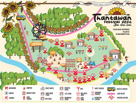 Festival Map | Thantawan Festival