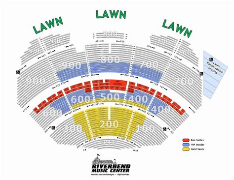 klipsch seating chart