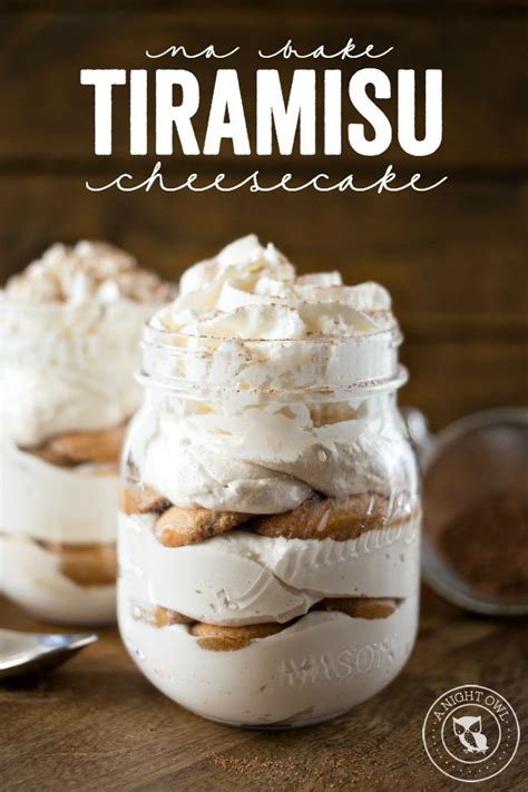 No Bake Tiramisu Cheesecake | A Night Owl Blog