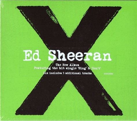 Ed Sheeran – X – CD (Album, Deluxe Edition), 2014 [r5818670] | Discogs