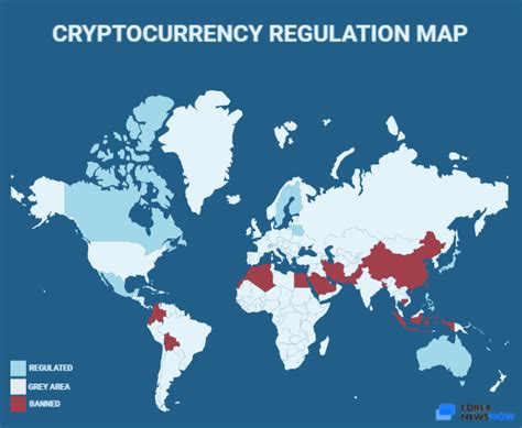 Cryptocurrencies and their presence around the world on this infographic