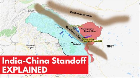 Explaining the India China Standoff / border fight in Ladakh through ...