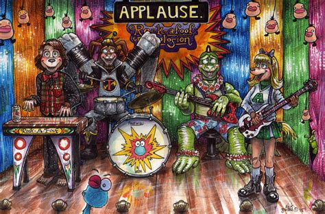 Animatronic Band by Phraggle on DeviantArt