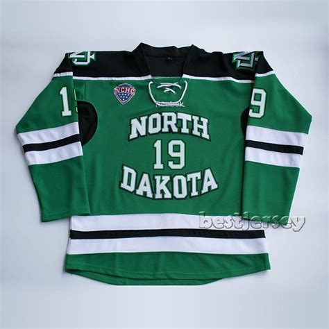 Kowell North Dakota Fighting Sioux 19 Shane Gersich Stitched Hockey Jersey-in Hockey Jerseys ...