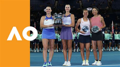 Women's Doubles Final Ceremony | Australian Open 2020 - YouTube