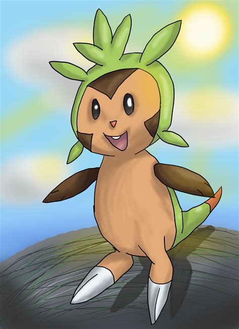 Chespin by Cinnamon-Quails on DeviantArt