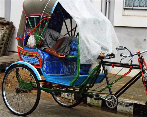 Stock Pictures: Cycle Rickshaws in India