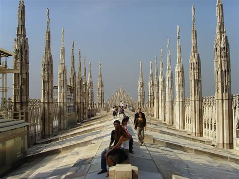 Milan Cathedral rooftop - a photo on Flickriver