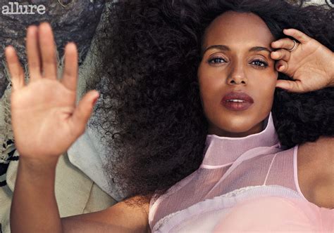 Kerry Washington on Natural Hair, Wearing Concealer