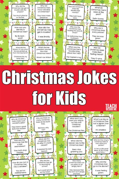 Christmas Jokes for Kids - Teach Beside Me