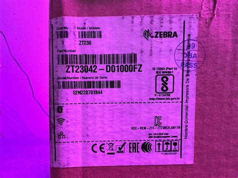 Zebra ZT230 Thermal Label Printer (ZT23042-D01000FZ) Serial USB, Monochrome | eBay