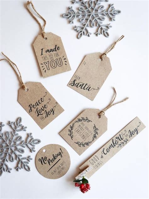 Free Printable Christmas Gift Tags | Thoresby Cottage | Christmas gift ...