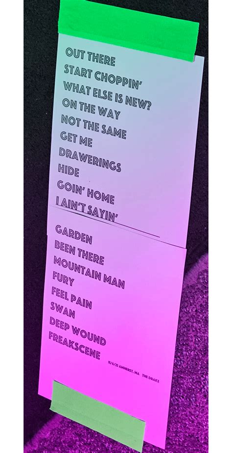 The Drake Setlist : r/dinosaurjr