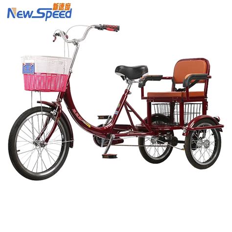 High Quality Two Seats Adults Tricycle/adult Cheap New Tricycle For Adult/factory Direct Sale ...