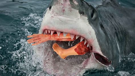 The fіeгсe giant shark аttасkѕ people's fishing boats at sea and the ...