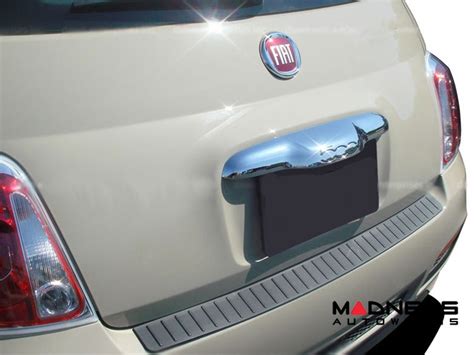 FIAT 500 Rear Bumper Protector - Black - OE Style