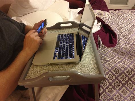 3595: Laptop Desk Portable Bed Tray