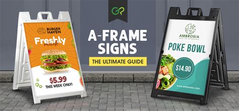 A Complete Guide to A-Frame Signs & 7 Best Uses – GotPrint Blog