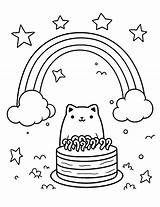 50 Rainbow Coloring Pages Cute Printable Sheets sketch template