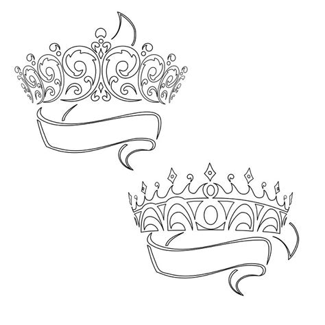 Love the "king" and "queen" crown idea... | Crown tattoo design, Crown ...