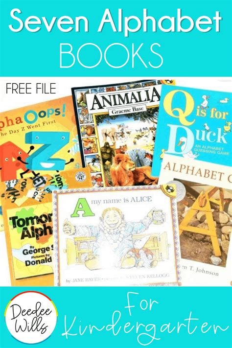 Alphabet Books For Kindergarten