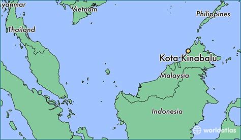 Where is Kota Kinabalu, Malaysia? / Kota Kinabalu, Sabah Map - WorldAtlas.com