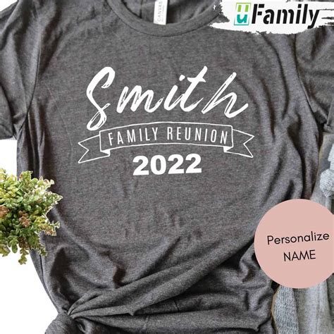 Family Reunion 2023 T-Shirts: A Fun and Creative Way to Celebrate Your ...