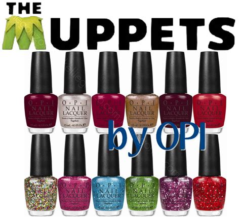 KellieGonzo: OPI Muppets Holiday Collection: Sneak Peek!