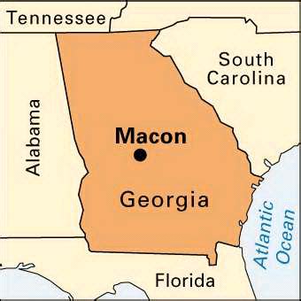 Macon Map