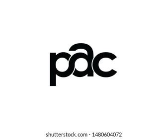 Pac Original Monogram Logo Design Stock Illustration 1480604072 | Shutterstock