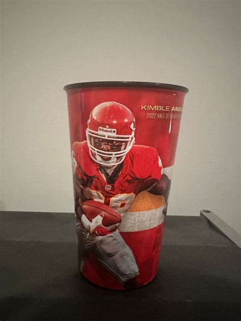 Kansas City Chiefs Stadium Cup - Kimble Anders Hall of Honor 2022 32 oz | eBay