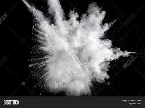 Explosion White Background