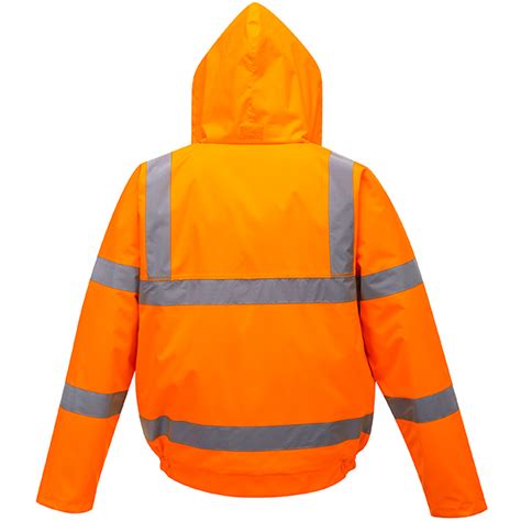 Hi-Vis Orange Bomber Jacket > Hi-Vis Jackets