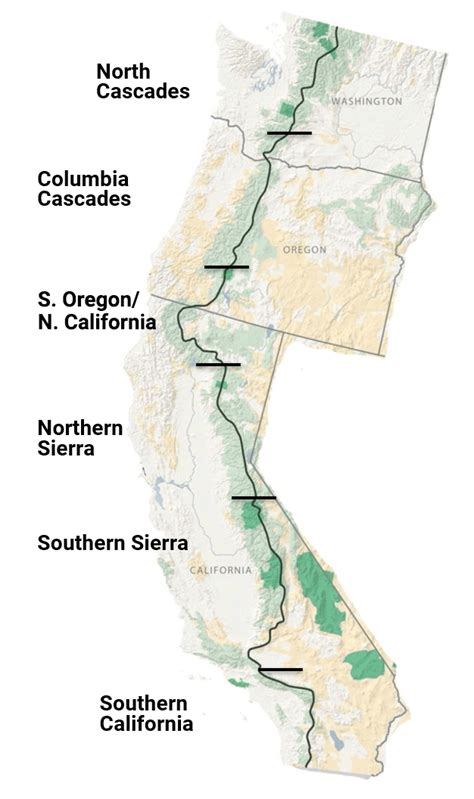 Regional Offices - Pacific Crest Trail Association