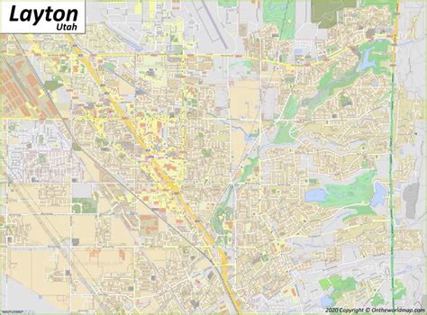 Layton Map | Utah, U.S. | Discover Layton with Detailed Maps